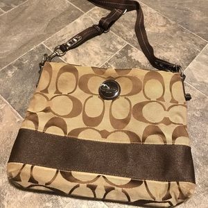 Coach medium size crossbody purse
